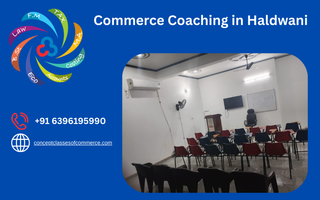 Commerce after 10th in Haldwani classroom at Concept Classes of Commerce (C3)