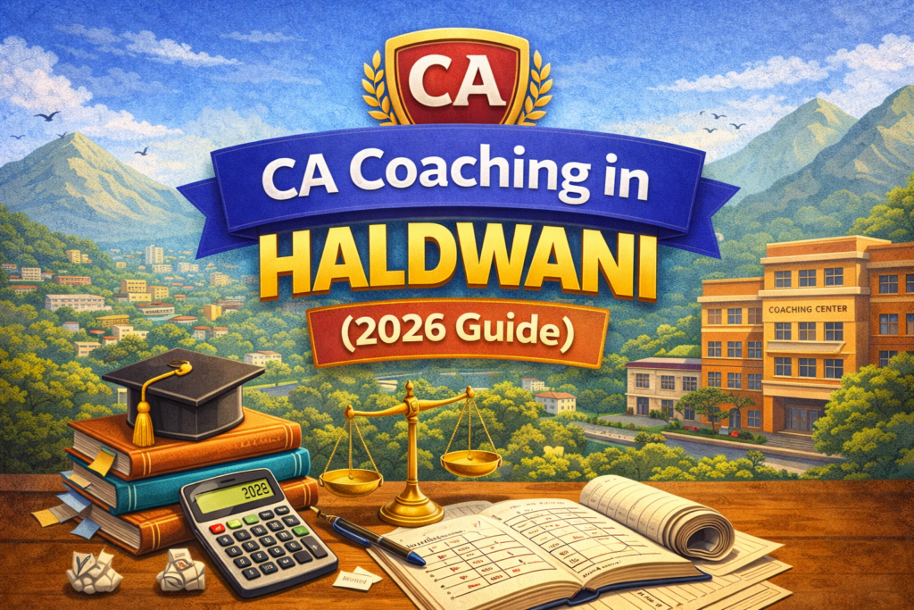 CA coaching in Haldwani student preparing for Chartered Accountancy exams